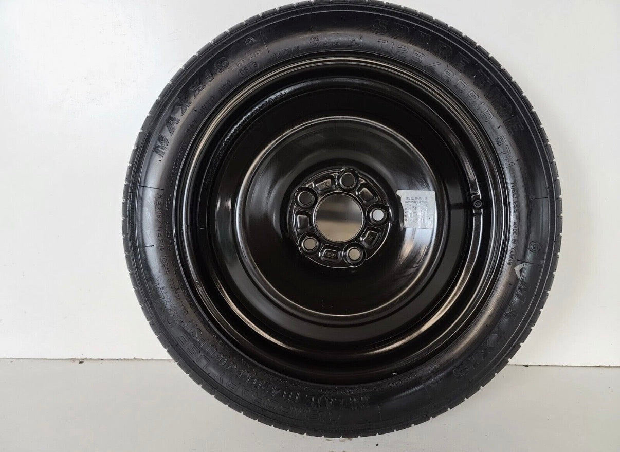 2013-2020 FORD FUSION Compact Spare Steel Wheel 16x4 5 Lug T12580R16 CV6Z1015B
