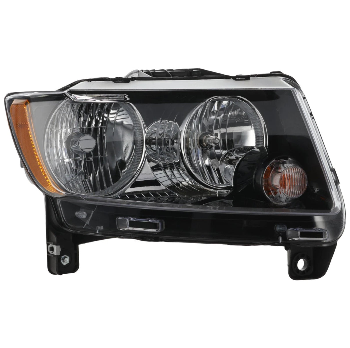 Passenger Side Headlight For Jeep Compass 2013-2017 Halogen with Bulb(s) # 68171214AC