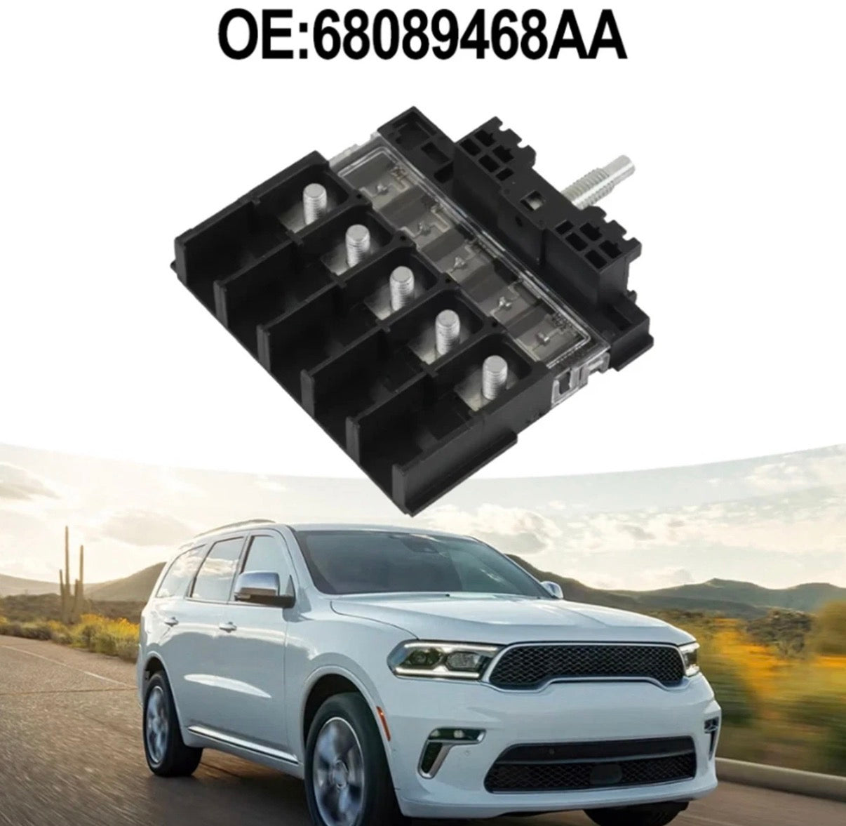 Fuse Box Relay for Dodge Durango 2011-2022 For Jeep Grand Cherokee 68089468AA
