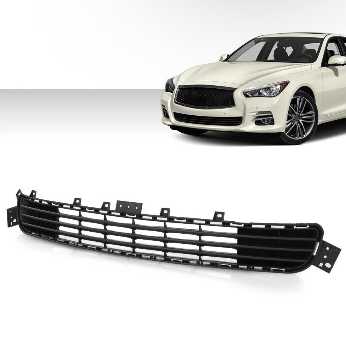 62254-4HB0A Front Bumper Lower Grille
2014-2018 Infiniti Q50
