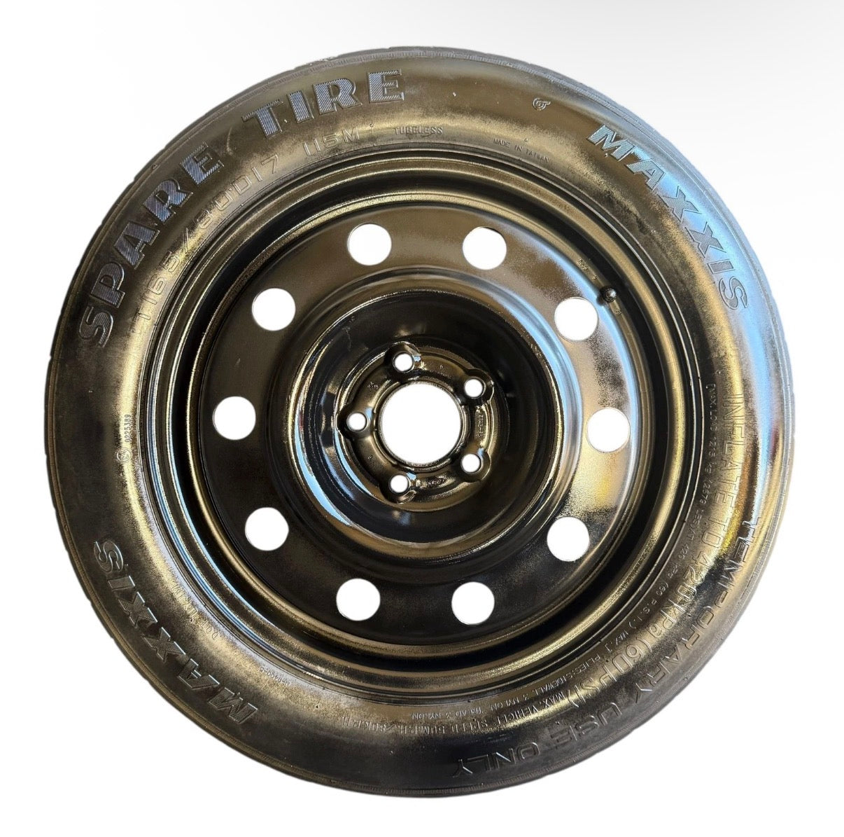 2007-2015 Ford Edge Lincoln MKX 17x4-1/2 Compact Spare Steel Tire Wheel Rim Oem 366534769522