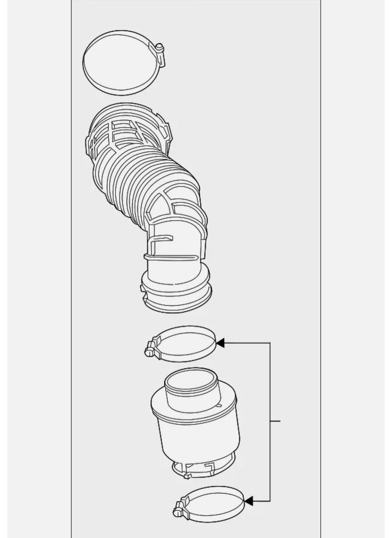 Air Cleaner Outlet Duct 42669515