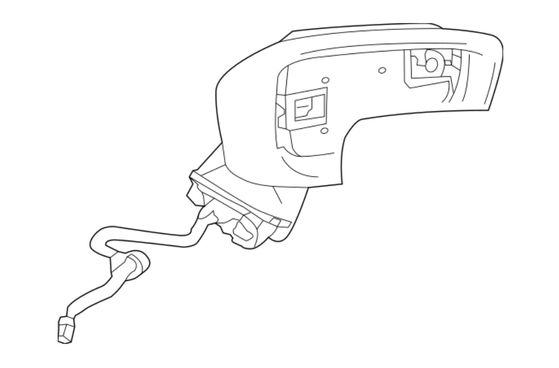 BODY(L), DOOR MIRROR
Part Number: DB4F-69-181A