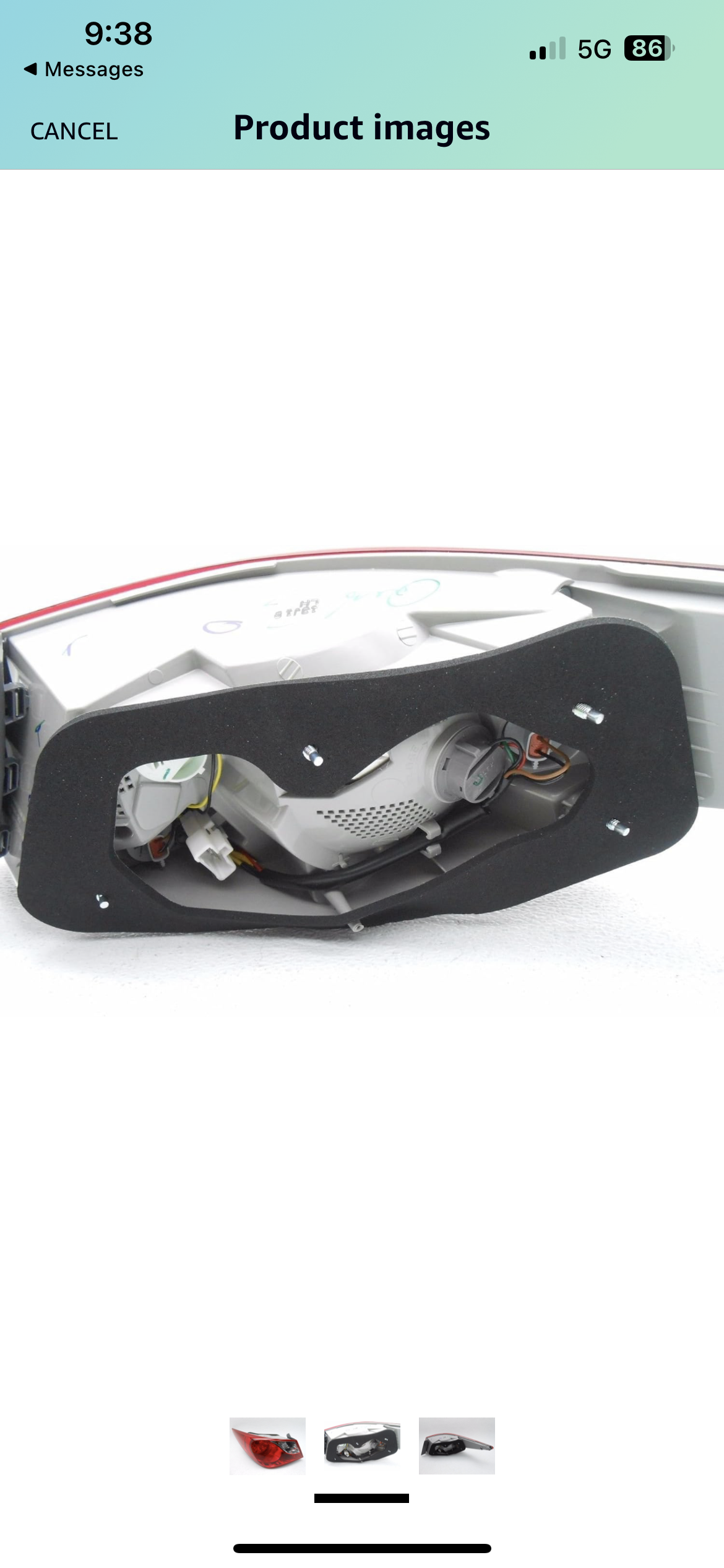 Genuine Hyundai Parts 92401-3Q000 Driver Side Taillight Assembly Outer