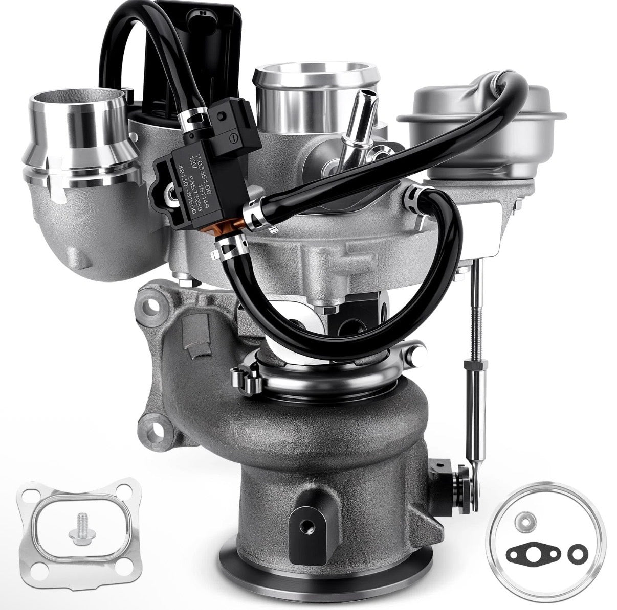 25207489 1.5L Turbocharger Assembly with Actuator & Solenoid Valve Compatible...
