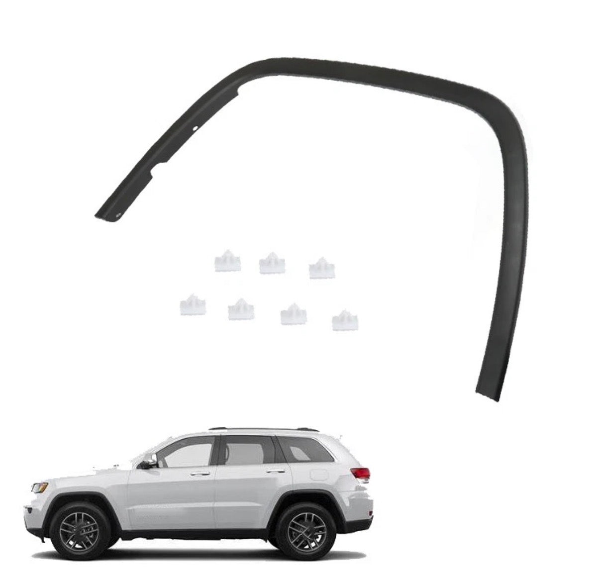 Textured Wheel Fender Flares Front Left 5XT69RXFAC For Grand Cherokee 2016-2022