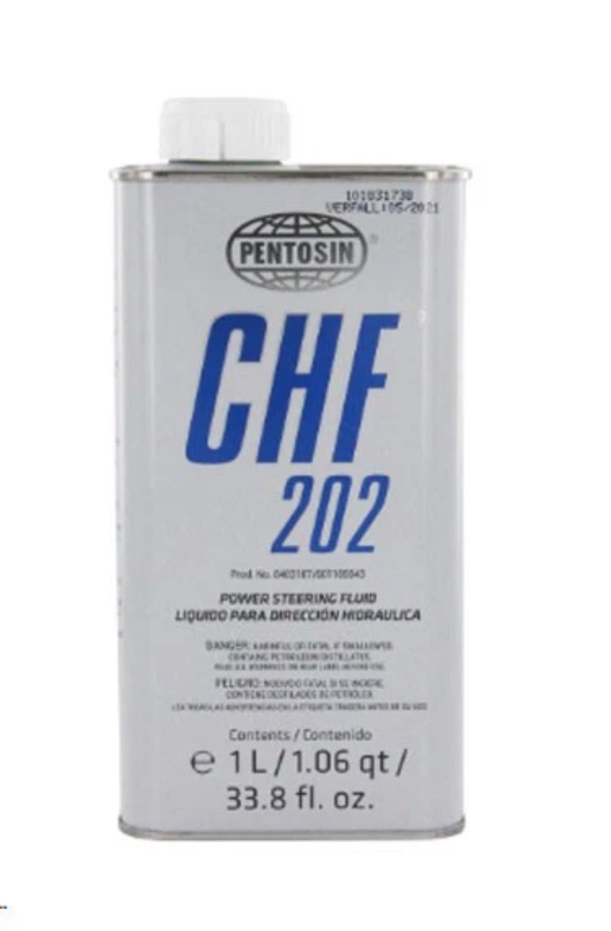 Pentosin 8403107 CHF 202 Synthetic Hydraulic Fluid, 1 Liter, Pack of 1