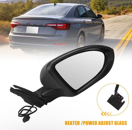 Mirrors Passenger Right Side Heated for VW Hand Volkswagen Jetta 2019-2023 #17A857508AK9B9