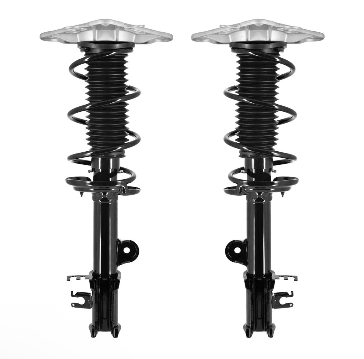 Pair 2 Rear L-R Quick Complete Strut-Coil Spring For 2015-2018 Jeep Renegade FWD 364503121298