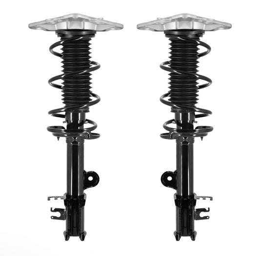 Pair 2 Rear L-R Quick Complete Strut-Coil Spring For 2015-2018 Jeep Renegade FWD 364503121298