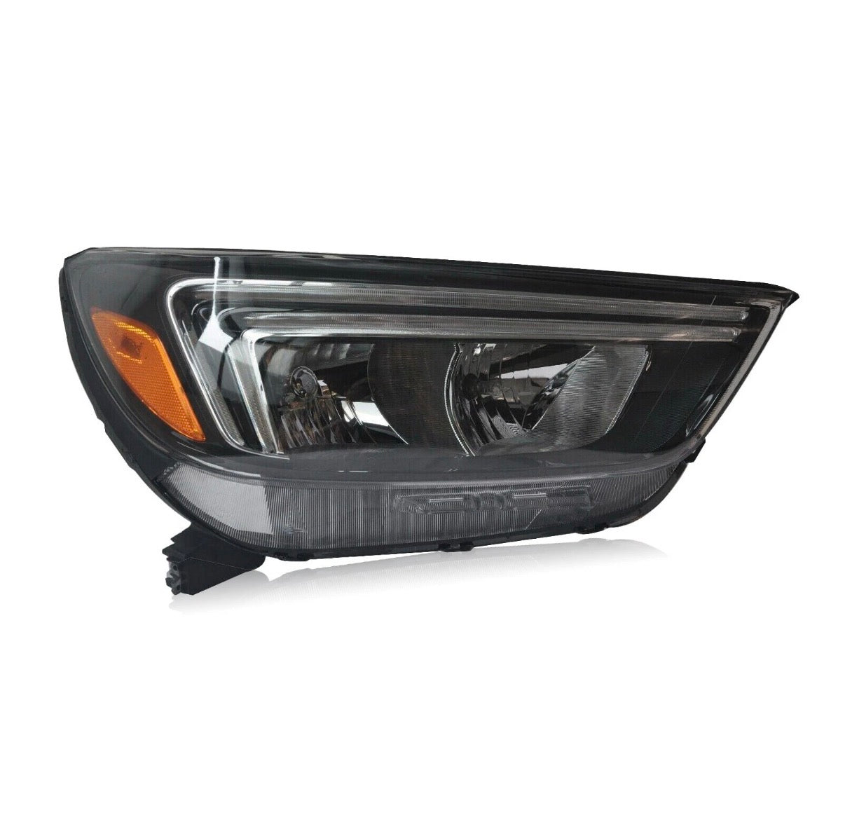 For 2017-2022 Buick Encore Halogen Headlight w/LED DRL w/Bulb Passenger Side #42771352