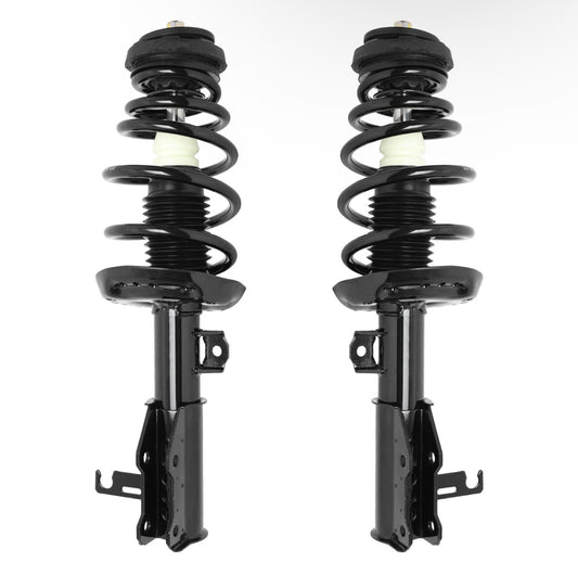 Pair of 2 Front L - R Quick Complete strut For 2013 - 2015 Chevrolet Malibu (23390199/23390200) 387741841546