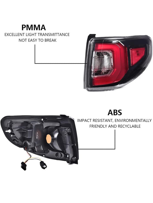 PIT66 LED Tail Light Left and Right Outer Compatible with GMC Acadia 2013-2016/GMC Acadia Limited 2017