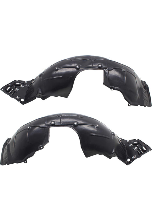 Front Fender Liner Pair/Set for Honda Civic 2017-2019, Right (Passenger) and Left (Driver), Suitable for Sport/Sport Touring Hatchback Models, Replacement 74151TGGA50-PFM,74101TGGA50-PFM