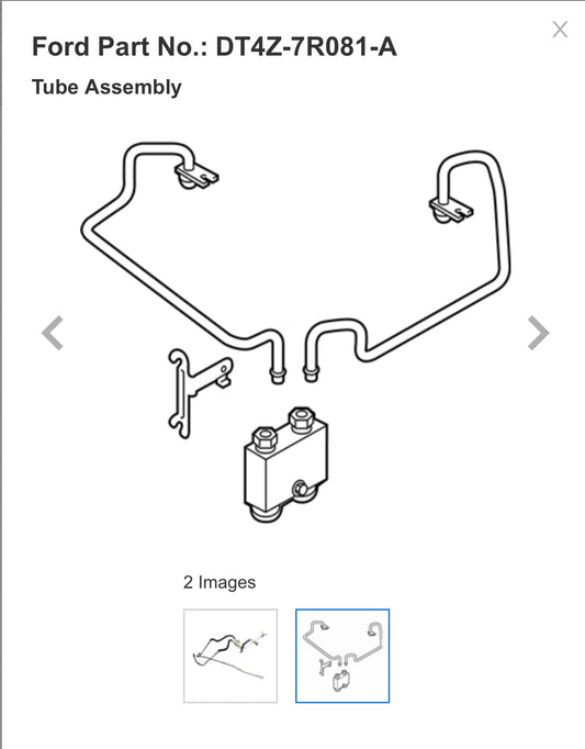 DT4Z-7R081-A Tube Assembly